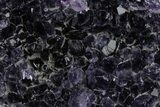 Deep Purple Amethyst Heart - Uruguay #383313-1